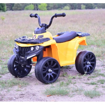 QUAD SPORT NA AKUMULATOR  - MIĘKKIE SIEDZENIE, MIĘKKIE KOŁA/BRJ3201