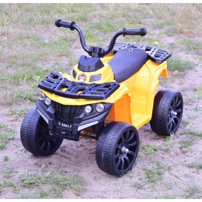 QUAD SPORT NA AKUMULATOR  - MIĘKKIE SIEDZENIE, MIĘKKIE KOŁA/BRJ3201