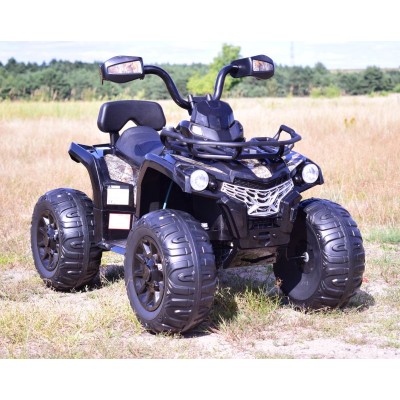 MEGA QUAD NA AKUMULATOR, MIĘKKIE KOŁA, MIĘKKIE SIEDZENIE, AMORTYZATORY/JS009