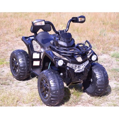 MEGA QUAD NA AKUMULATOR, MIĘKKIE KOŁA, MIĘKKIE SIEDZENIE, AMORTYZATORY/JS009