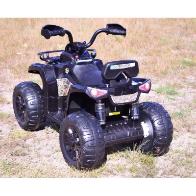 MEGA QUAD NA AKUMULATOR, MIĘKKIE KOŁA, MIĘKKIE SIEDZENIE, AMORTYZATORY/JS009