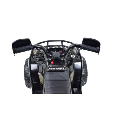 MEGA QUAD NA AKUMULATOR, MIĘKKIE KOŁA, MIĘKKIE SIEDZENIE, AMORTYZATORY/JS009