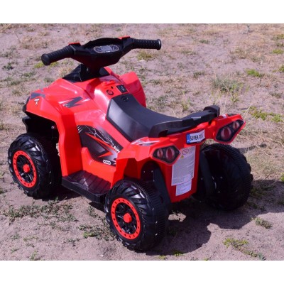 QUAD  ATV NA AKUMULATOR Z DŹWIĘKAMI I ŚWIATŁAMI/JH9228