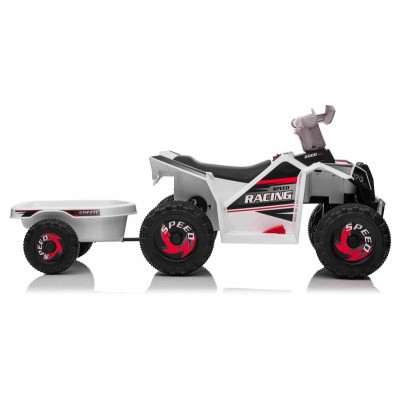 QUAD ATV ROAD Z PRZYCZEPĄ I MEGAFONEM/XMX630T