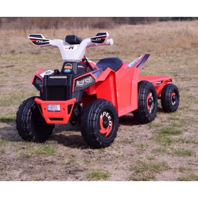 QUAD ATV ROAD Z PRZYCZEPĄ I MEGAFONEM/XMX630T