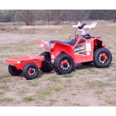 QUAD ATV ROAD Z PRZYCZEPĄ I MEGAFONEM/XMX630T