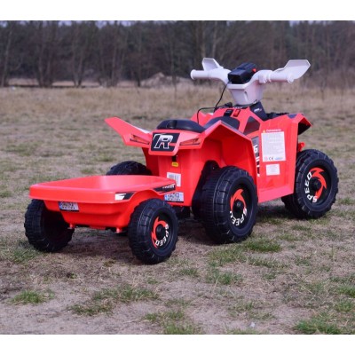 QUAD ATV ROAD Z PRZYCZEPĄ I MEGAFONEM/XMX630T