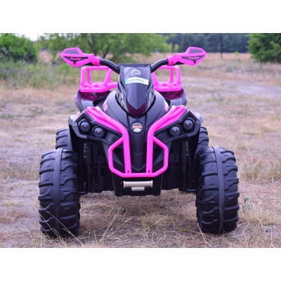 DUŻY QUAD N AKUMULATOR ADVENTURE, MIĘKKIE KOŁA, MIĘKKIE SIEDZENIE,PILOT/GTS1199