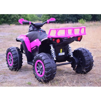 DUŻY QUAD N AKUMULATOR ADVENTURE, MIĘKKIE KOŁA, MIĘKKIE SIEDZENIE,PILOT/GTS1199