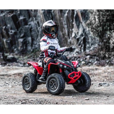 ORYGINALNY QUAD CAN AM MAVERICK ATV 4X4, PILOT, AMORTYZATORY, PASY BEZPIECZEŃSTWA/DK-CA002