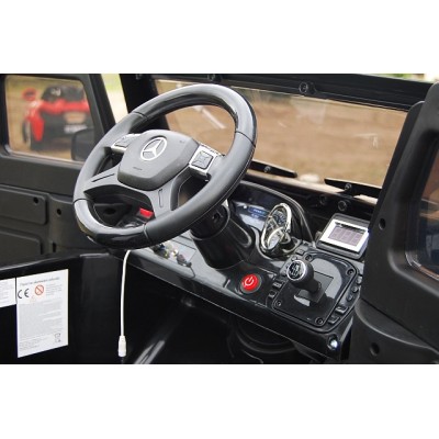 MERCEDES G63 AMG DWA SILNIKI, OTWIERA DRZWI MOCNY, MIĘKKIE KOŁA/HL168