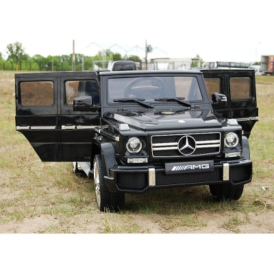 MERCEDES G63 AMG DWA SILNIKI, OTWIERA DRZWI MOCNY, MIĘKKIE KOŁA/HL168