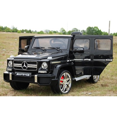 MERCEDES G63 AMG DWA SILNIKI, OTWIERA DRZWI MOCNY, MIĘKKIE KOŁA/HL168