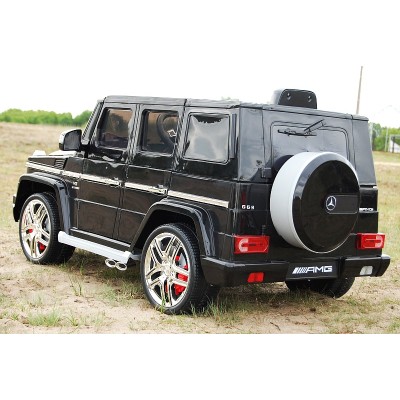 MERCEDES G63 AMG DWA SILNIKI, OTWIERA DRZWI MOCNY, MIĘKKIE KOŁA/HL168