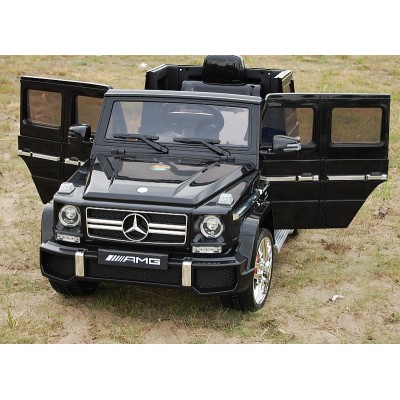 MERCEDES G63 AMG DWA SILNIKI, OTWIERA DRZWI MOCNY, MIĘKKIE KOŁA/HL168