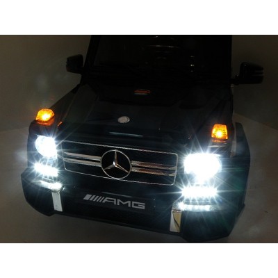 MERCEDES G63 AMG DWA SILNIKI, OTWIERA DRZWI MOCNY, MIĘKKIE KOŁA/HL168