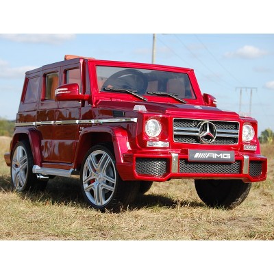 MERCEDES G63 AMG DWA SILNIKI, OTWIERA DRZWI MOCNY, MIĘKKIE KOŁA/HL168