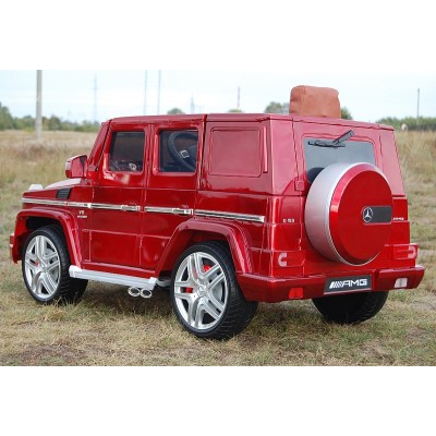 MERCEDES G63 AMG DWA SILNIKI, OTWIERA DRZWI MOCNY, MIĘKKIE KOŁA/HL168