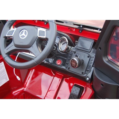 MERCEDES G63 AMG DWA SILNIKI, OTWIERA DRZWI MOCNY, MIĘKKIE KOŁA/HL168