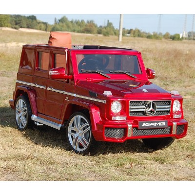 MERCEDES G63 AMG DWA SILNIKI, OTWIERA DRZWI MOCNY, MIĘKKIE KOŁA/HL168