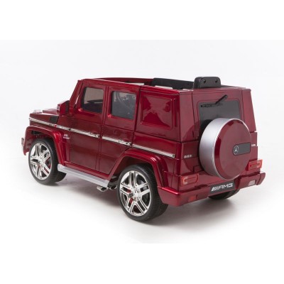 MERCEDES G63 AMG DWA SILNIKI, OTWIERA DRZWI MOCNY, MIĘKKIE KOŁA/HL168