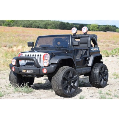 MEGA JEEP PERFECT 002 EXCLUSIVE 4x4, WOLNY START/ MIĘKKIE KOŁA,  HP-002