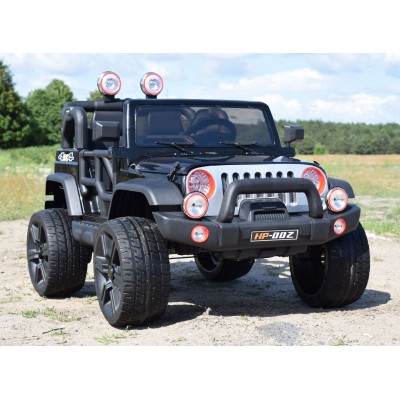 MEGA JEEP PERFECT 002 EXCLUSIVE 4x4, WOLNY START/ MIĘKKIE KOŁA,  HP-002