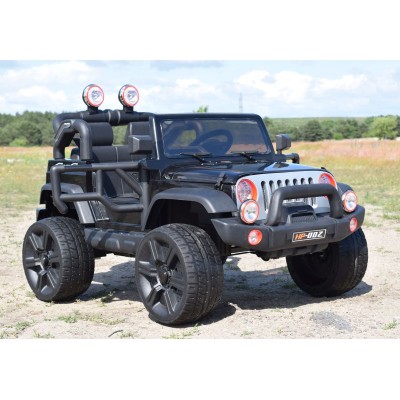 MEGA JEEP PERFECT 002 EXCLUSIVE 4x4, WOLNY START/ MIĘKKIE KOŁA,  HP-002