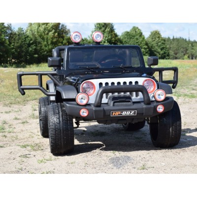 MEGA JEEP PERFECT 002 EXCLUSIVE 4x4, WOLNY START/ MIĘKKIE KOŁA,  HP-002