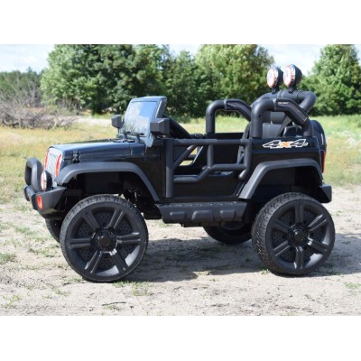 MEGA JEEP PERFECT 002 EXCLUSIVE 4x4, WOLNY START/ MIĘKKIE KOŁA,  HP-002