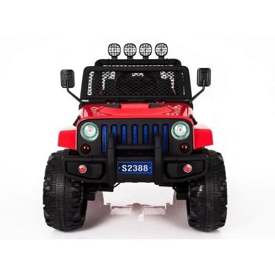 MEGA JEEP SUNSHINE, NAPĘD 4X4, 2X12V, WOLNY START/ MIĘKKIE KOŁA, BLUETOOTH, RADIO EXCLUSIVE/2388