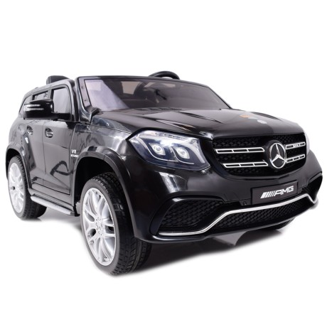 MERCEDES GLS 63,  4 SILNIKI, 2X12 V, MIĘKKIE KOŁA, MIĘKKIE SIEDZENIE, KLIMATYZACJA DLA 2 DZIECI/HL228
