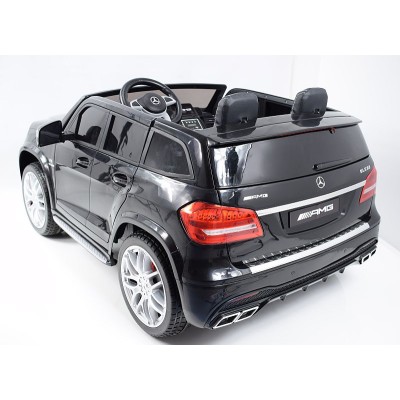 MERCEDES GLS 63,  4 SILNIKI, 2X12 V, MIĘKKIE KOŁA, MIĘKKIE SIEDZENIE, KLIMATYZACJA DLA 2 DZIECI/HL228