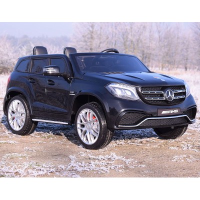 MERCEDES GLS 63,  4 SILNIKI, 2X12 V, MIĘKKIE KOŁA, MIĘKKIE SIEDZENIE, KLIMATYZACJA DLA 2 DZIECI/HL228