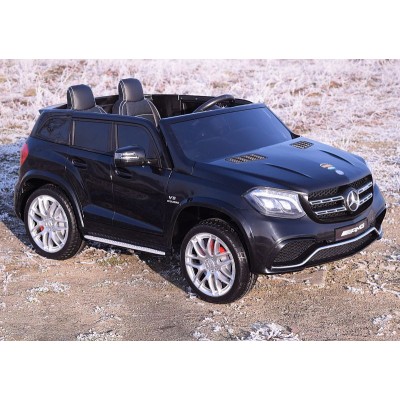 MERCEDES GLS 63,  4 SILNIKI, 2X12 V, MIĘKKIE KOŁA, MIĘKKIE SIEDZENIE, KLIMATYZACJA DLA 2 DZIECI/HL228