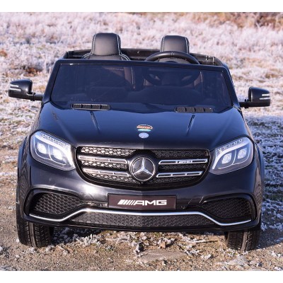 MERCEDES GLS 63,  4 SILNIKI, 2X12 V, MIĘKKIE KOŁA, MIĘKKIE SIEDZENIE, KLIMATYZACJA DLA 2 DZIECI/HL228