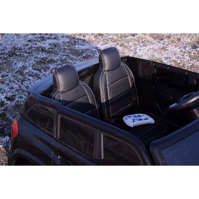 MERCEDES GLS 63,  4 SILNIKI, 2X12 V, MIĘKKIE KOŁA, MIĘKKIE SIEDZENIE, KLIMATYZACJA DLA 2 DZIECI/HL228
