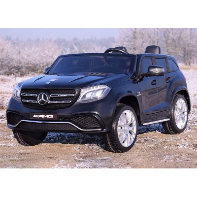 MERCEDES GLS 63,  4 SILNIKI, 2X12 V, MIĘKKIE KOŁA, MIĘKKIE SIEDZENIE, KLIMATYZACJA DLA 2 DZIECI/HL228