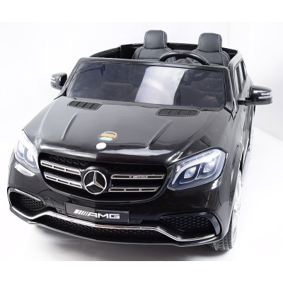 MERCEDES GLS 63,  4 SILNIKI, 2X12 V, MIĘKKIE KOŁA, MIĘKKIE SIEDZENIE, KLIMATYZACJA DLA 2 DZIECI/HL228