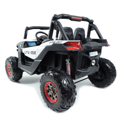 MEGA AUTO BUGGI 4X4 , PANEL  MP4, MIĘKKIE KOŁA EVA, MIĘKKIE SIEDZENIE FULL OPCJA 2X 12V/XMX603