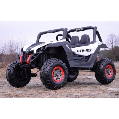 MEGA AUTO BUGGI 4X4 , PANEL  MP4, MIĘKKIE KOŁA EVA, MIĘKKIE SIEDZENIE FULL OPCJA 2X 12V/XMX603