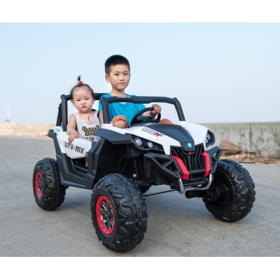 MEGA AUTO BUGGI 4X4 , PANEL  MP4, MIĘKKIE KOŁA EVA, MIĘKKIE SIEDZENIE FULL OPCJA 2X 12V/XMX603