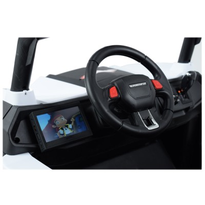 MEGA AUTO BUGGI 4X4 , PANEL  MP4, MIĘKKIE KOŁA EVA, MIĘKKIE SIEDZENIE FULL OPCJA 2X 12V/XMX603