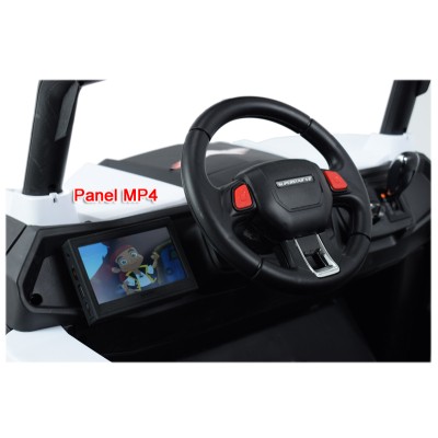 MEGA AUTO BUGGI 4X4 , PANEL  MP4, MIĘKKIE KOŁA EVA, MIĘKKIE SIEDZENIE FULL OPCJA 2X 12V/XMX603