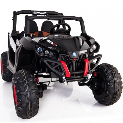 MEGA AUTO BUGGI 4X4 , PANEL  MP4, MIĘKKIE KOŁA EVA, MIĘKKIE SIEDZENIE FULL OPCJA 2X 12V/XMX603