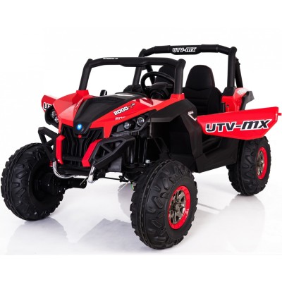 MEGA AUTO BUGGI 4X4 , PANEL MP4 , MIĘKKIE KOŁA EVA, MIĘKKIE SIEDZENIE FULL OPCJA 2X 12V/XMX603