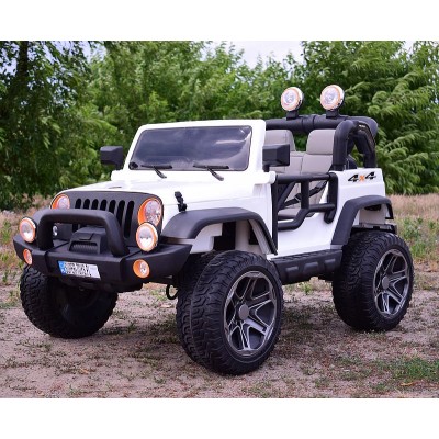 MEGA JEEP PERFECT 002 EXCLUSIVE, WOLNY START/ MIĘKKIE KOŁA HP-002