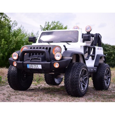MEGA JEEP PERFECT 002 EXCLUSIVE, WOLNY START/ MIĘKKIE KOŁA HP-002