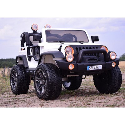MEGA JEEP PERFECT 002 EXCLUSIVE, WOLNY START/ MIĘKKIE KOŁA HP-002