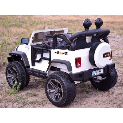 MEGA JEEP PERFECT 002 EXCLUSIVE, WOLNY START/ MIĘKKIE KOŁA HP-002
